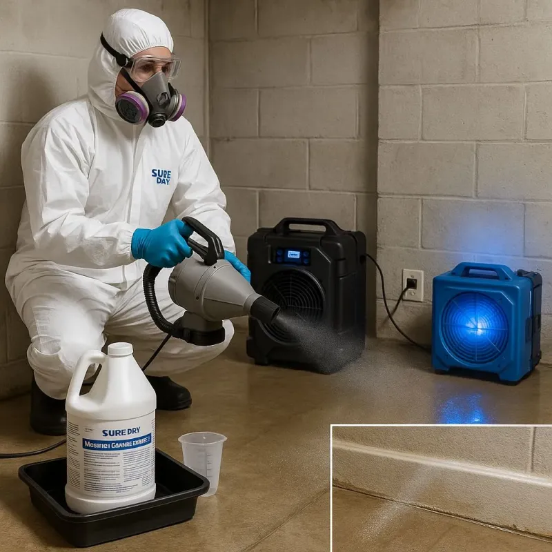 Sanitization and Odor Removal process in Wadsworth, OH