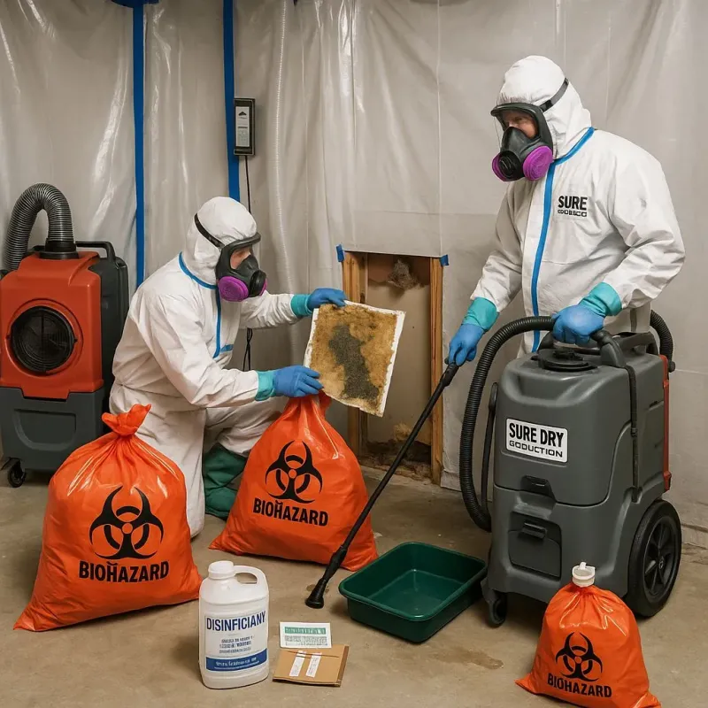 Contaminated Water Handling Protocols process in Wadsworth, OH