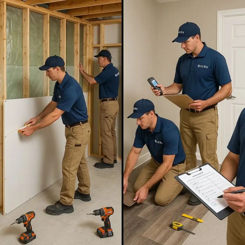 Repairs and Reconstruction process in Wadsworth, OH