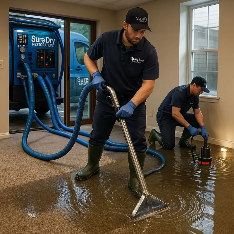 Water Extraction and Removal process in Wadsworth, OH